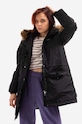 Vans kurtka Wm Tanner Hood pozostałe czarny VN0A5LJ9BLK