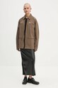 Odzież Rains kurtka Woven Shirt 18690 18690.WOOD brązowy