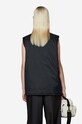 Rains ujjatlan Oadded Nylon Vest 1546 BLACK fekete 15460.BLACK