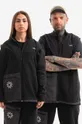 μαύρο Αμάνικο μπουφάν Rains Fleece Vest Unisex