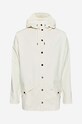 Rains rain jacket Jacket 12010.FOSSIL white