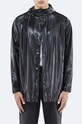 Rains rain jacket Short Coat with black 1267.SHINYBLACK