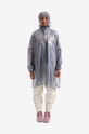 Rains rain jacket Long Ultralight blue