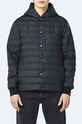 Rains jacket Trekker Hooded Jacket with black 1530.BLACK