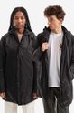 Bunda Rains Padded Nylon Coat 15480 BLACK oversize čierna 15480.BLACK