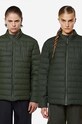 Rains rövid kabát Trekker Jacket 1543 GREEN enyhén szigetelt zöld 1543.GREEN