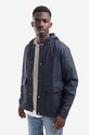 Rains rain jacket Short Hooded Coat 18260.NAVY