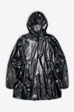 čierna Nepremokavá bunda Rains Ultralight Anorak 18880 BLACK