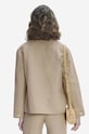 Plátěné sako A.P.C. Blouson Katia béžová LIAEO.F02803