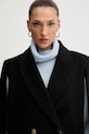 Twinset jachetă cu lână negru 252TS2130