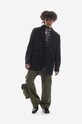 Vlnená bunda Ader Error Blazer BMADSSBZ0205BK BMADSSBZ0205BK