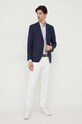 Vlnená bunda Karl Lagerfeld 500099.155200 tmavomodrá AA00