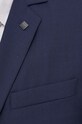 Vlnená bunda Karl Lagerfeld 500099.155200 tmavomodrá