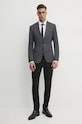 Vlnené sako BOSS 50469171 sivá AA00