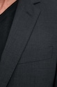 Vlněné sako BOSS 50479994 šedá