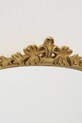 Salon i sypialnia Boltze lustro ścienne 45 x 29,5 cm 2059929 żółty