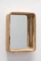 Boltze lustro ścienne Georgina 40 x 30 cm 2061181 beżowy AA00