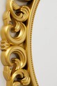 Salon i sypialnia Boltze lustro ścienne Sabrina 37 cm 2059720 żółty