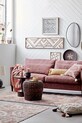 Nappali és hálószoba Bloomingville fali tükör Faun 82055573 fekete