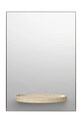 ferm LIVING lustro ścienne z półką Symmetry Mirror beżowy 1104271110