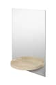 Настенное зеркало с полкой ferm LIVING Symmetry Mirror 1104271110 бежевый AA00