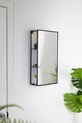 Ванная полка с зеркалом Umbra Cubiko 1009654.040