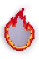 Seletti oglindă de perete Pixel 68 x 48,2 x 3,8 cm rosu 17056