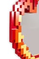 Настенное зеркало Seletti Pixel 68 x 48,2 x 3,8 cm 17056 красный