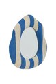 Bloomingville lustro ścienne Travis 39,5 x 38,5 x 3,5 cm 82063004 niebieski AA00