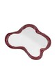Bloomingville oglindă de perete Violeta 47 x 61,5 x 7 cm rosu 82065147