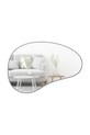 Salon i sypialnia Umbra lustro ścienne Hubba 61 x 91 cm 1018529.378 szary