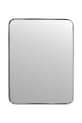 House Doctor lustro ścienne ze stali nierdzewnej 60 x 80 cm szary 900001302