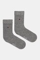 Детские носки Tommy Hilfiger (2-pack) длинные носки серый 391334