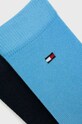 Detské ponožky Tommy Hilfiger (2-pak) 391334 tyrkysová AA00