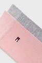Tommy Hilfiger sosete copii (2-pack) 391334 roz AA00