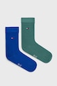 Tommy Hilfiger skarpetki dziecięce (2-pack) 391334 skarpetki długie zielony 391334