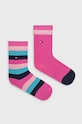 Detské ponožky Tommy Hilfiger dlhé ponožky ružová 354009001