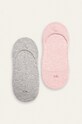 Calvin Klein - Stopki (2-pack) skarpetki krótkie różowy 100001798.NOS