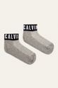 světle šedá Calvin Klein - Kotníkové ponožky Dámský