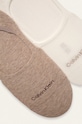Calvin Klein - Kotníkové ponožky (2-pack) 100001902.NOS hnědá AA00