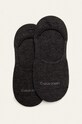 Calvin Klein - Kotníkové ponožky (2-pack) krátké ponožky šedá 100001902.NOS