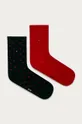 rdeča Tommy Hilfiger nogavice (2-pack) Ženski