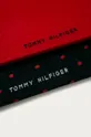 Tommy Hilfiger nogavice (2-pack) rdeča
