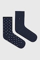Tommy Hilfiger κάλτσες (2-pack) 100001493 ψηλές κάλτσες μπλε 100001493