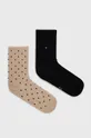 μπεζ Tommy Hilfiger κάλτσες (2-pack) 100001493 Γυναικεία