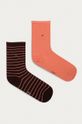 broskvová Tommy Hilfiger - Ponožky (2-pack) Dámský