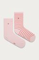ružová Tommy Hilfiger - Ponožky (2-pak) Dámsky
