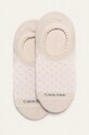 Calvin Klein - Stopki (2-pack) skarpetki krótkie beżowy 100001799.NOS