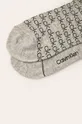 Calvin Klein - Členkové ponožky (2-pak) sivá