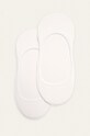 Calvin Klein - Ponožky (2-pack) krátké ponožky bílá 100001890.NOS